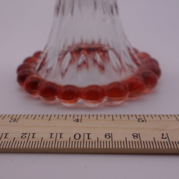 Vintage Pedestal Bowl with Flower Decoration - Picture 9 of 12